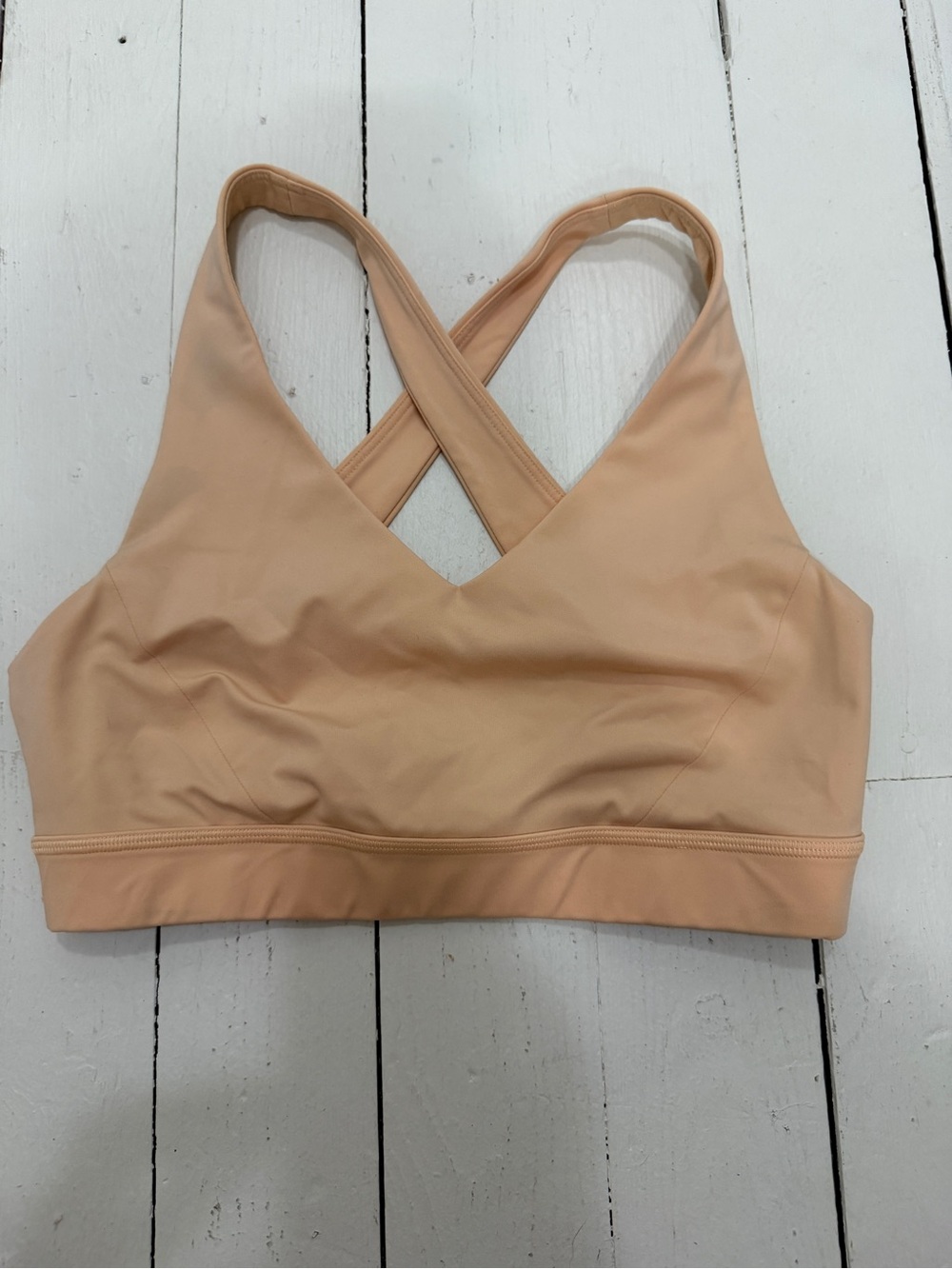 lululemon athletica Crossback Bralette in Light Beige